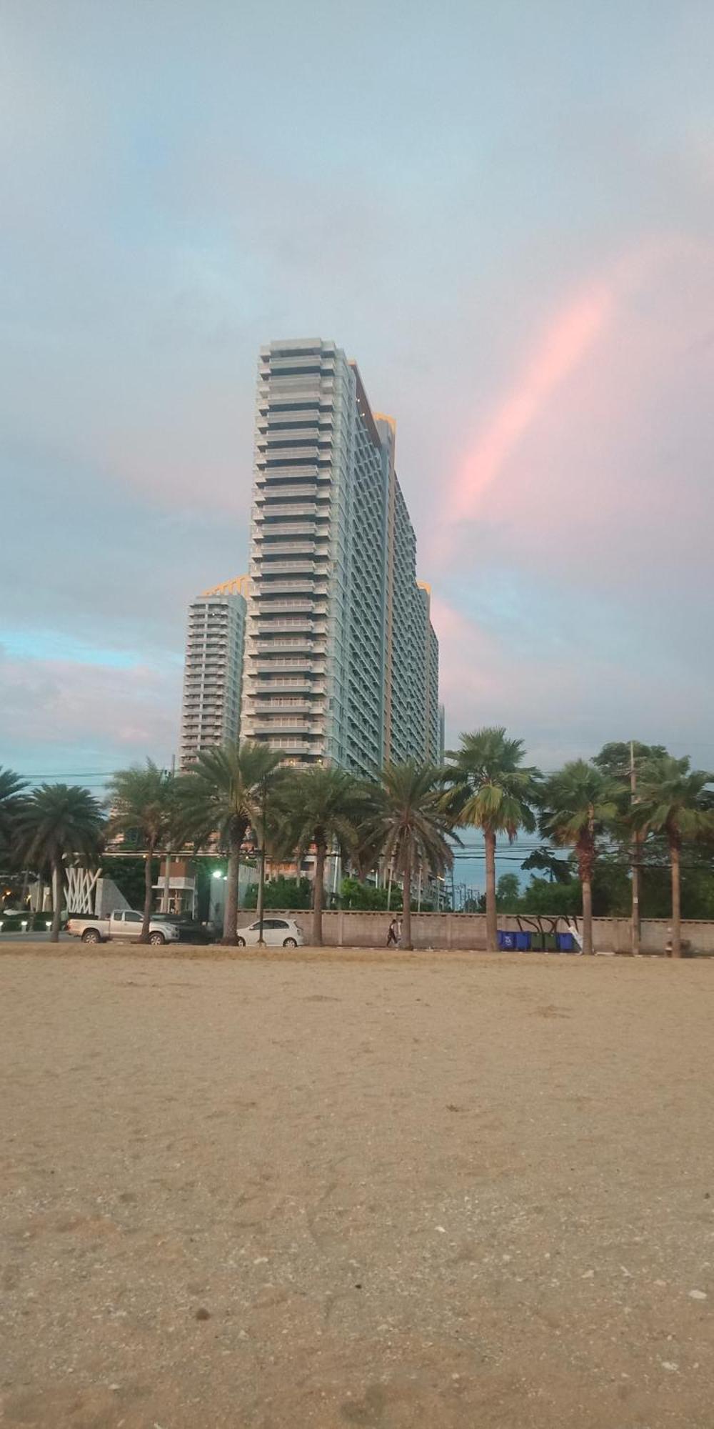 2 ห้องนอน 2 ห้องน้ำ Seaview Jomtien ชั้น18 Apartment Exterior photo